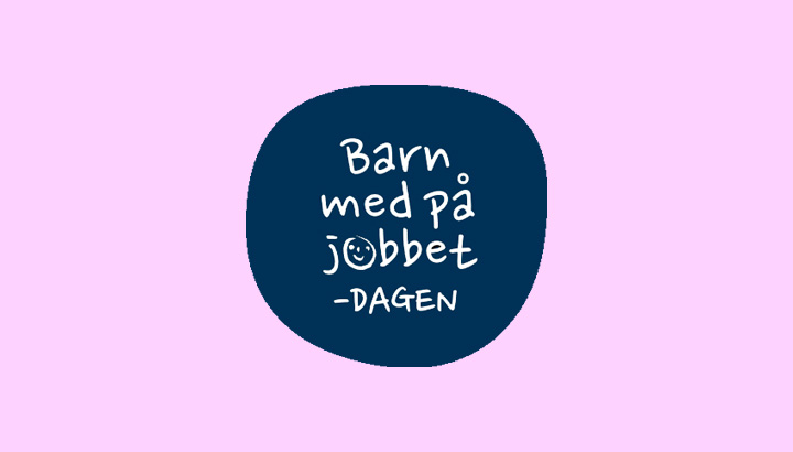 Barn med på jobbet-logo.